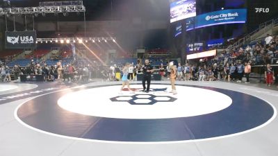 95 lbs Champ. Rd Of 32 - Cadence Grulla, GA vs Olivia Polansky, MA