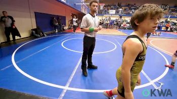 80 lbs Round Of 16 - Layne Burdam, Dark Cloud Wrestling Club vs Wyatt Haire, Verdigris Youth Wrestling