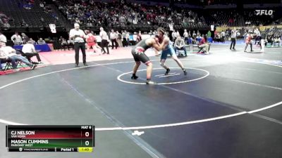 215 Class 3 lbs Champ. Round 1 - CJ Nelson, Van Horn vs Mason Cummins, Parkway West