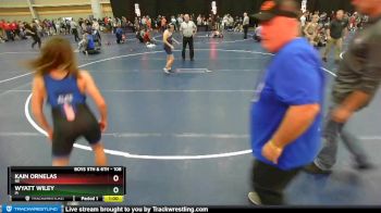 108 lbs Cons. Round 2 - Kain Ornelas, NE vs Wyatt Wiley, IA