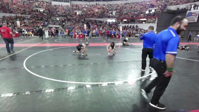 112 lbs Quarterfinal - Payton Peterson, Freedom Wrestling Club vs Emily Boss, Monroe Wrestling Club