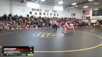 215 lbs Quarterfinal - Caleb Marr, Riceville vs McKyan Egan, Waukon