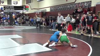 120 lbs Cons. Round 1 - Kellen Teats, Osage vs Wyatt Iburg, Clear Creek-Amana