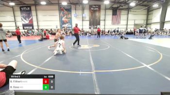 106 lbs Rr Rnd 3 - Brennan Fillhart, Muddawg Wrestling Club vs Blake Doss, Indiana Outlaws Yellow