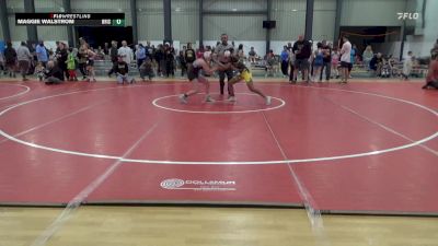 115 lbs Quarterfinal - Amelia Cobbs, Pittsburgh vs Maggie Walstrom, Brisbin