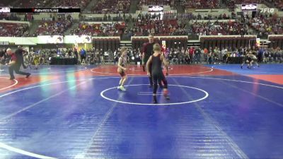 70 lbs Champ. Round 1 - Cameron Bramlet, Casper Wrestling Club vs Robert Harris, Helena Wrestling Club
