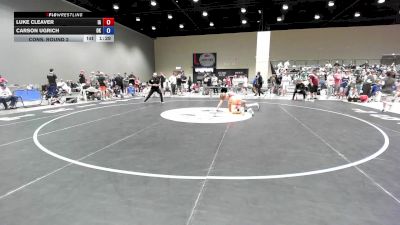 144 lbs Cons. Round 2 - Luke Cleaver, IA vs Carson Ugrich, OK