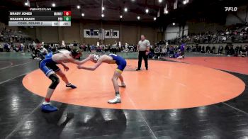 120 lbs Cons. Round 2 - Braden Heath, Piedmont vs Brady Jones, Grain Valley