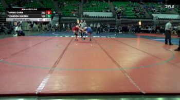 6-7A 165 Quarterfinal - Carsen Bolton, Florence vs Anna Gann, Thompson HS