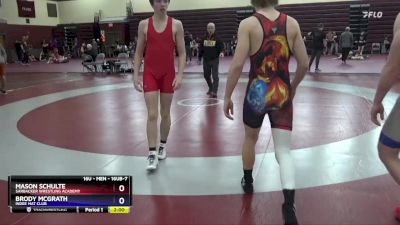 16UB-7 lbs Round 2 - Mason Schulte, Sarbacker Wrestling Academy vs Brody McGrath, Indee Mat Club