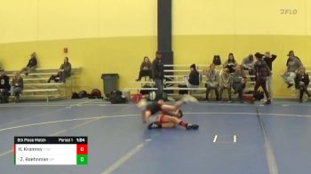 90 lbs 5th Place Match - Zander Baehnman, Wrestling Factory vs Hunter Kromrey, Crass Trained Wrestling