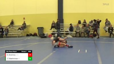 90 lbs 5th Place Match - Zander Baehnman, Wrestling Factory vs Hunter Kromrey, Crass Trained Wrestling