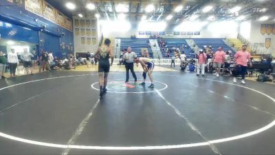 144 lbs Round 5 (8 Team) - Maurice Beauchamp, OutKast WC vs John Brewer, Athens Christian