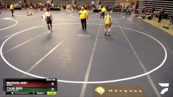 133 Championship Bracket Champ. Round 2 - Tyler Reed, Apple Valley vs Braydon Oney, Byron