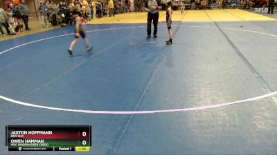 61 lbs Cons. Round 3 - Jaxton Hoffmann, New Ulm vs Owen Hamman, WDC (Wadena/Deer Creek)