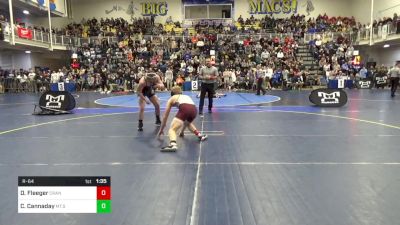 152 lbs R-64 - Devyn Fleeger, Cranberry vs Cameron Cannaday, Mt.St.Joseph-MD