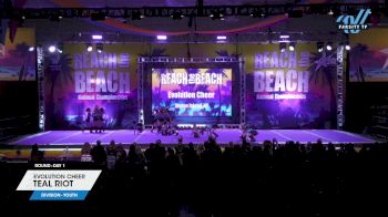 Evolution Cheer - Teal Riot [2024 L2 Youth Day 1] 2024 ACDA Reach the Beach Cheer Grand Nationals