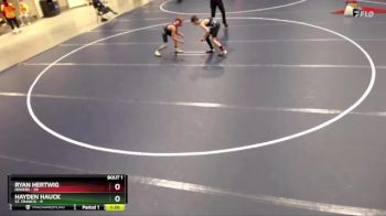 84 lbs Quarterfinals (8 Team) - Ryan Hertwig, Rogers vs Hayden Hauck, St. Francis