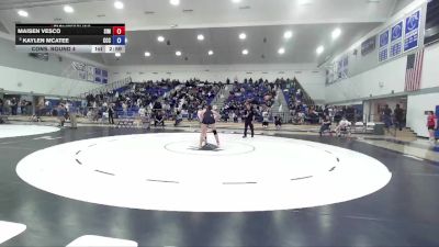 160 lbs Cons. Round 4 - Kaylen McAtee, Colby Community College vs Maisen Vesco, Simpson University