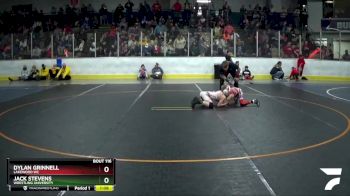 65 lbs Cons. Semi - Jack Stevens, Wrestling University vs Dylan Grinnell, Lakewood WC