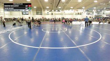 52 lbs 5th Place - Weston McCarthy, Riptide WC vs Gage Silsby, Smitty's Wrestling Barn