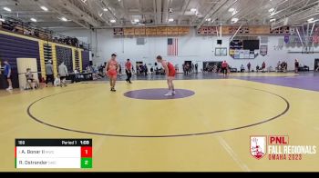 189 lbs Round 2 - Adonis Bonar Ii, MWC Wrestling Academy vs Rade Ostrander, Spartan Mat Club