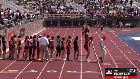 Watch High School Girls 4x400 Relay Prelims (Event 136) At 2026 Penn Relays