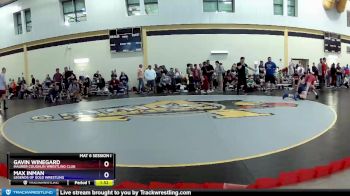 132 lbs Cons. Round 3 - Gavin Winegard, Maurer Coughlin Wrestling Club vs Max Inman, Legends Of Gold Wrestling