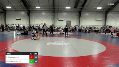 88 lbs Rr Rnd 3 - Tyler Downey, Morris Fitness Wrestling Club - (B) vs Nicholas Cherney, Jr., The Storm Wrestling Center