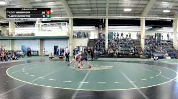 157 lbs Cons. Semi - Lance Overmyer, Ashland vs Cody Ueberroth, Davenport