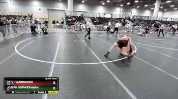 182 lbs Cons. Round 2 - Tate Twardowski, MN vs Joseph Dervartanian, CA