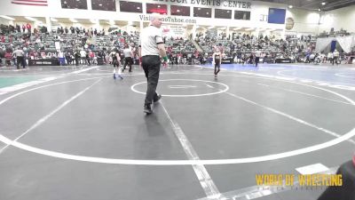 61 lbs Quarterfinal - Latigo Reed, Legacy Elite Wrestling Club vs Luigi Piparo, Georgetown,CA