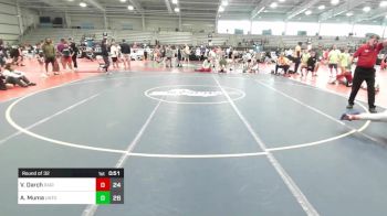 120 lbs Round Of 32 - Vincent Darch, Ragin Raisins Catawba vs Asher Muma, Untouchables