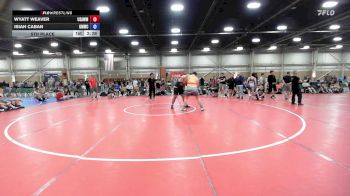 129 kg 5th Place - Wyatt Weaver, USAW Maine - HSE vs Isiah Caban, Gold Medal WC - HSE