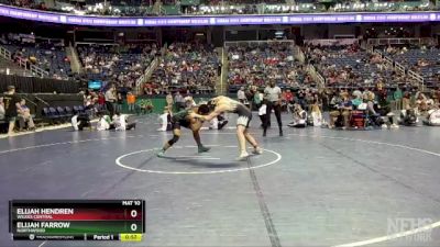 2A 165 lbs Cons. Round 2 - Elijah Hendren, Wilkes Central vs Elijah Farrow, Northwood