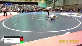 76 lbs Round Of 16 - Devyn Vincent, OKWA vs JennaRie Su'esu'e, THRESHOLD WRESTLING CLUB