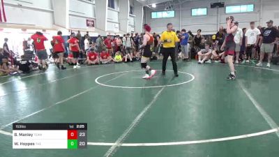 153 lbs Pools - Budder Manley, Team Gotcha - Blue vs Wyatt Hoppes, The Asylum Black