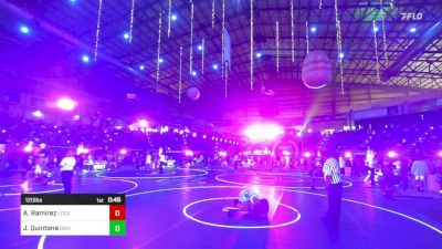 120 lbs Consi Of 4 - Aaron Ramirez, Lockjaw WC vs Juan Julian Quintana, Brighton WC