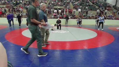 70 lbs Rr Rnd 1 - Matthew Barfield, Harris County Wrestling Club vs Jon-Caiden Byess, Grizzly Wrestling Club