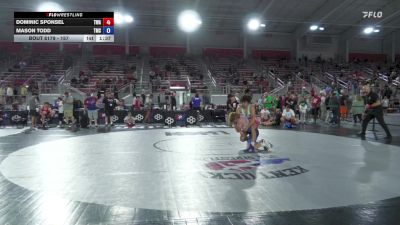 157 lbs Cons. Round 1 - Dominic Sponsel, The Wrestling Academy vs Mason Todd, Team Missouri Select