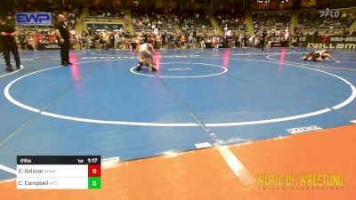 61 lbs Quarterfinal - Emmanuel Salazar, Grindhouse Wrestling vs Chattan Campbell, WTC