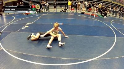 105 lbs Semis - Gage Green, East Idaho Elite vs Ethan Dana, Shootbox