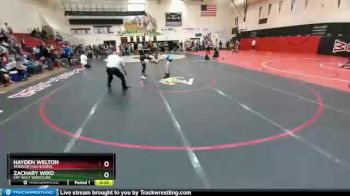 126 Boys Cons. Semi - Hayden Welton, Windsor High School vs Zachary Wixo, Cry Wolf Wrestling