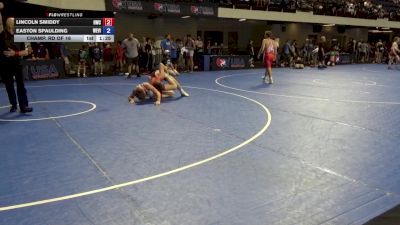 155 lbs Champ. Rd Of 16 - Lincoln Smiddy, HeadHunters Wrestling Club vs Easton Spaulding, West Virginia