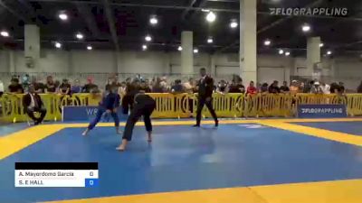 Ana Mayordomo Garcia vs SAMANTHA E HALL 2022 American National IBJJF Jiu-Jitsu Championship