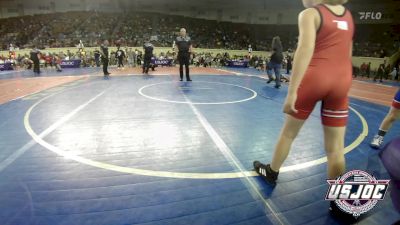 70 lbs Round Of 16 - Wesley Sumter, Claremore Wrestling Club vs Holt Kent, R.A.W.