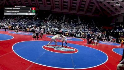 3A-165 lbs Semifinal - James Bowers, West Laurens vs Ronan O`Keeffe, Dawson County