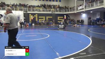 114 lbs R-16 - Ayden Smith, Notre Dame GP vs Josiah Maestas, Slam Academy-NV