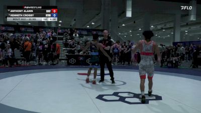 55 kg Champ. Rd Of 16 - Anthony Alanis, Knights RTC vs Kenneth Crosby, Nyac/NMU