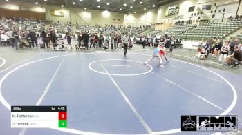 89 lbs Quarterfinal - Melaina Patterson, Elk Grove Wr Ac vs Joe Trimble, Truckee WC